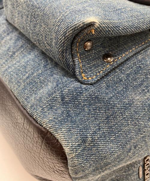 COACH（コーチ）COACH (コーチ) デニムリュック ネイビーの古着・服飾アイテム