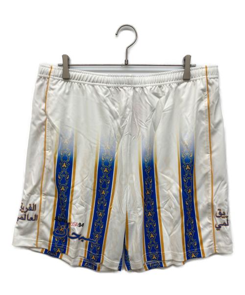 SUPREME（シュプリーム）Supreme (シュプリーム) Arabic Logo Soccer Short ホワイト サイズ:XLの古着・服飾アイテム