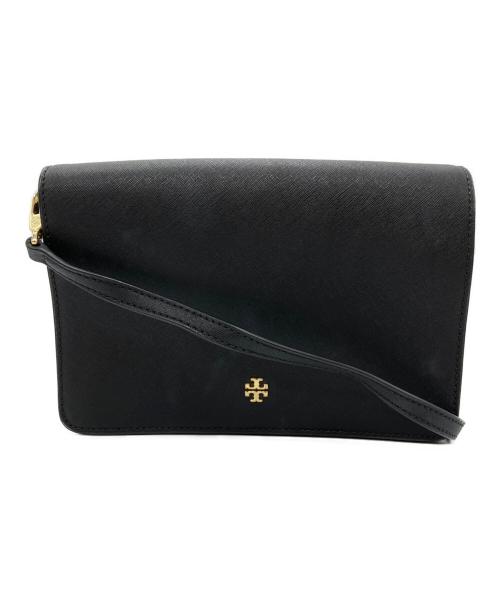 TORY BURCH（トリーバーチ）TORY BURCH (トリーバーチ) ショルダーバッグ ブラックの古着・服飾アイテム