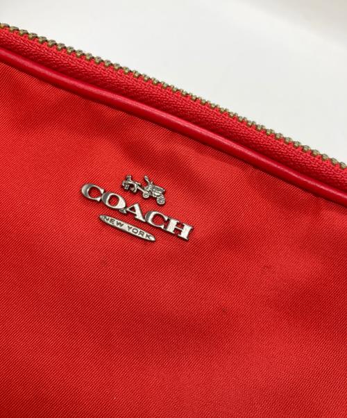 COACH（コーチ）COACH (コーチ) ショルダーバッグ レッドの古着・服飾アイテム
