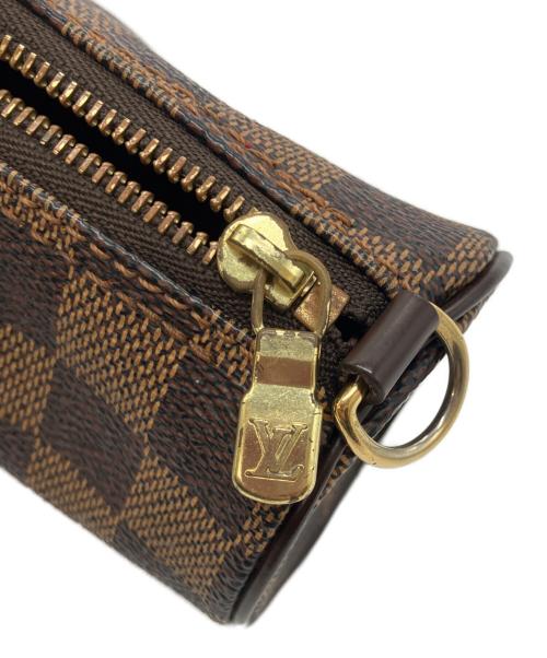 LOUIS VUITTON（ルイ ヴィトン）LOUIS VUITTON (ルイ ヴィトン) ダミエ パピヨン30 ハンドバッグ ブラウンの古着・服飾アイテム