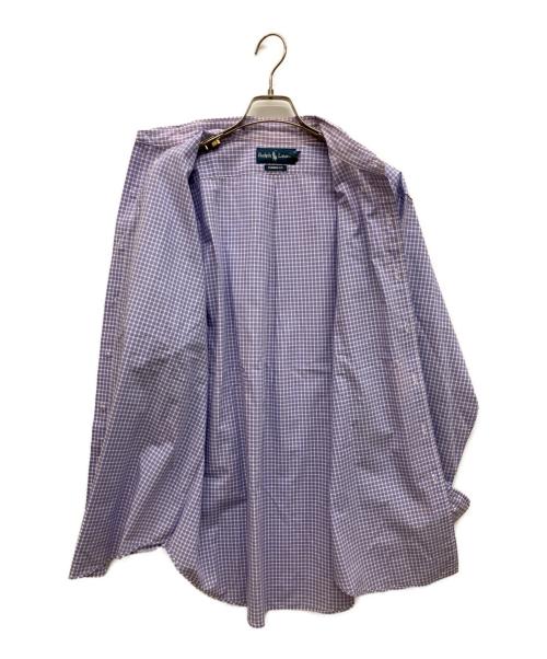 RALPH LAUREN（ラルフローレン）RALPH LAUREN (ラルフローレン) チェックシャツ パープル サイズ:16　1/2の古着・服飾アイテム