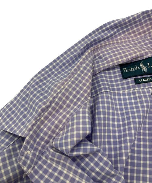 RALPH LAUREN（ラルフローレン）RALPH LAUREN (ラルフローレン) チェックシャツ パープル サイズ:16　1/2の古着・服飾アイテム