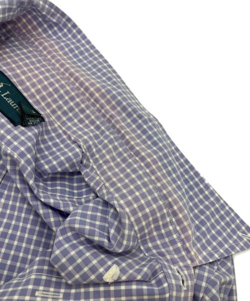 RALPH LAUREN（ラルフローレン）RALPH LAUREN (ラルフローレン) チェックシャツ パープル サイズ:16　1/2の古着・服飾アイテム
