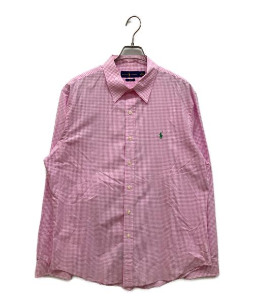 RALPH LAUREN（ラルフローレン）RALPH LAUREN (ラルフローレン) チェックシャツ ピンク サイズ:XLの古着・服飾アイテム