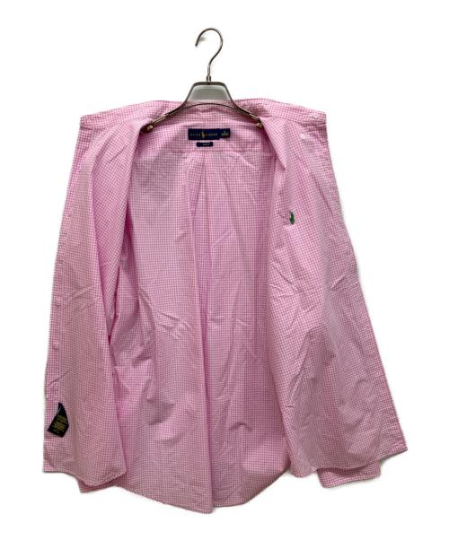 RALPH LAUREN（ラルフローレン）RALPH LAUREN (ラルフローレン) チェックシャツ ピンク サイズ:XLの古着・服飾アイテム