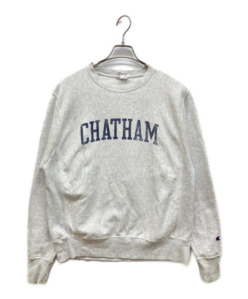 Champion REVERSE WEAVE（チャンピオン リバース ウィーブ）Champion REVERSE WEAVE (チャンピオン リバース ウィーブ) スウェット ライトグレー サイズ:Mの古着・服飾アイテム
