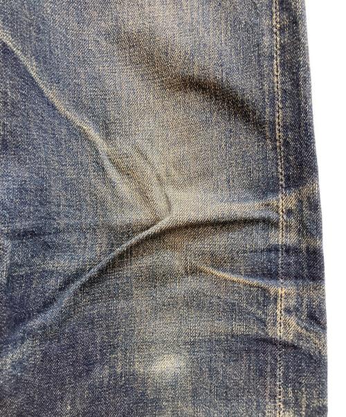 EVISU（エヴィス）EVISU (エヴィス) ボタンフライデニムパンツ インディゴ サイズ:88.5cm(W35)の古着・服飾アイテム