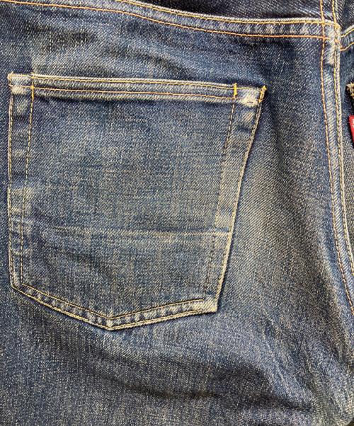 EVISU（エヴィス）EVISU (エヴィス) ボタンフライデニムパンツ インディゴ サイズ:88.5cm(W35)の古着・服飾アイテム