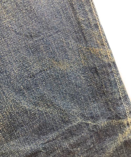 EVISU（エヴィス）EVISU (エヴィス) ボタンフライデニムパンツ インディゴ サイズ:88.5cm(W35)の古着・服飾アイテム
