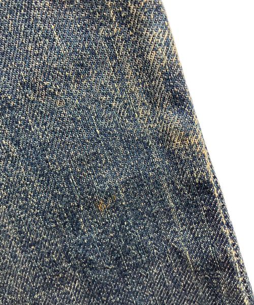 EVISU（エヴィス）EVISU (エヴィス) ボタンフライデニムパンツ インディゴ サイズ:88.5cm(W35)の古着・服飾アイテム