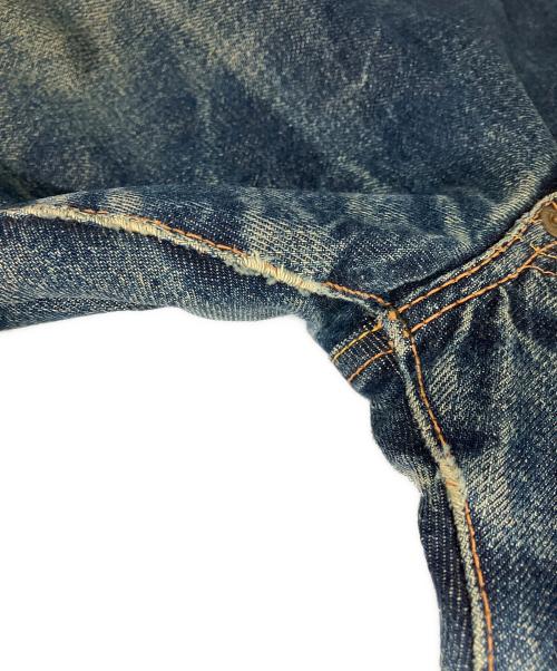 EVISU（エヴィス）EVISU (エヴィス) ボタンフライデニムパンツ インディゴ サイズ:88.5cm(W35)の古着・服飾アイテム
