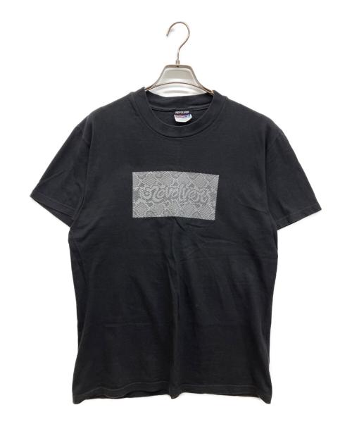 REVOLVER（リボルバー）REVOLVER (リボルバー) Hanes (ヘインズ) プリントTシャツ ブラック サイズ:Mの古着・服飾アイテム