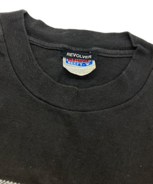 REVOLVER（リボルバー）REVOLVER (リボルバー) Hanes (ヘインズ) プリントTシャツ ブラック サイズ:Mの古着・服飾アイテム