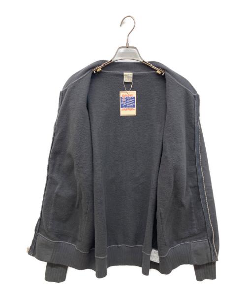 BUZZ RICKSON'S（バズリクソンズ）BUZZ RICKSON'S (バズリクソンズ) SET-IN ZIP SWEAT SHIRT “U.S. ARMY AIR FORCES”（セットイン ジップ スウェットシャツ USアーミー エアフォース） ブラック サイズ:Lの古着・服飾アイテム