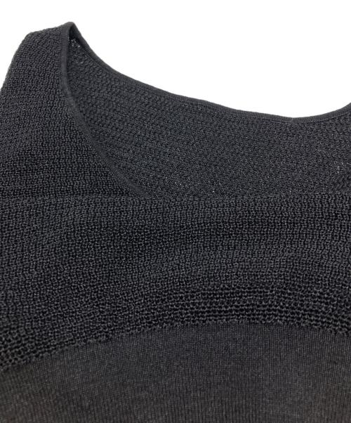 Plage（プラージュ）Plage (プラージュ) LI/PE open ニット ブラック サイズ:不明の古着・服飾アイテム