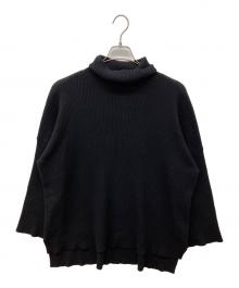 SCENTOF（セントオブ）の古着「カシミヤ混タートルネックニット」｜ブラック