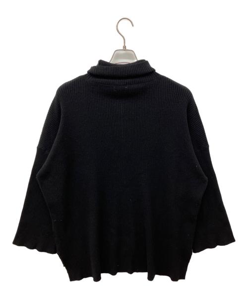 SCENTOF（セントオブ）SCENTOF (セントオブ) カシミヤ混タートルネックニット ブラック サイズ:不明の古着・服飾アイテム