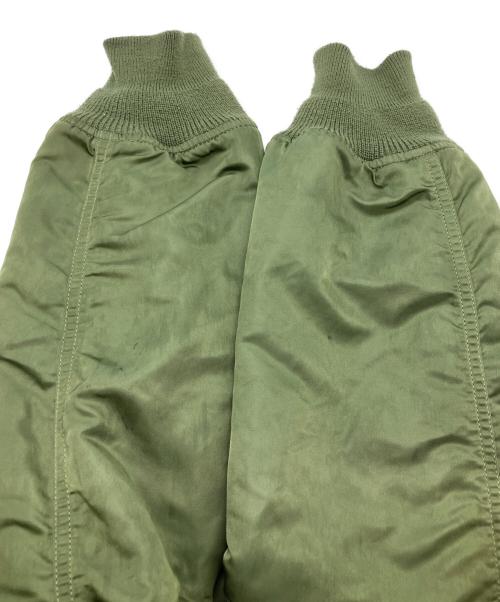 ALPHA（アルファ）ALPHA (アルファ) MA-1ジャケット グリーン サイズ:XLの古着・服飾アイテム