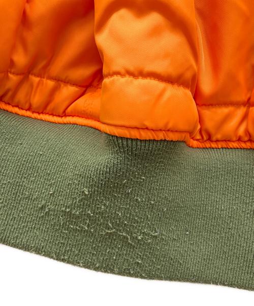 ALPHA（アルファ）ALPHA (アルファ) MA-1ジャケット グリーン サイズ:XLの古着・服飾アイテム