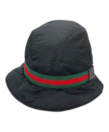 GUCCI（グッチ）の古着「シェリーラインサファリハット」｜ブラック