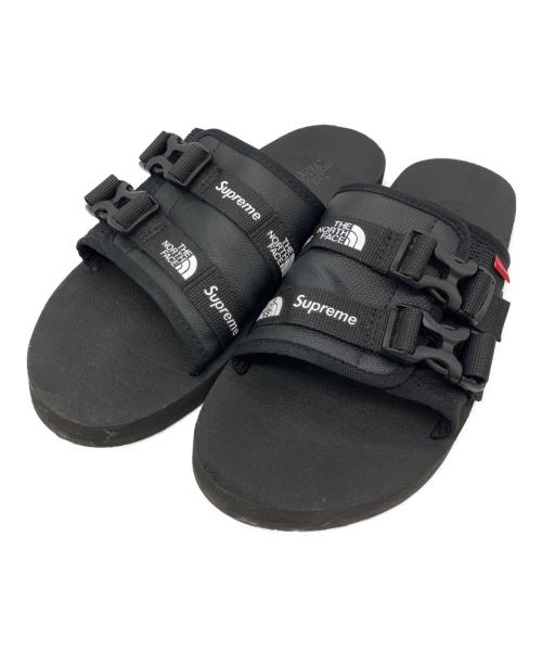 THE NORTH FACE（ザ ノース フェイス）THE NORTH FACE (ザ ノース フェイス) SUPREME (シュプリーム) Trekking Sandal（トレッキング　サンダル） ブラック サイズ:26の古着・服飾アイテム