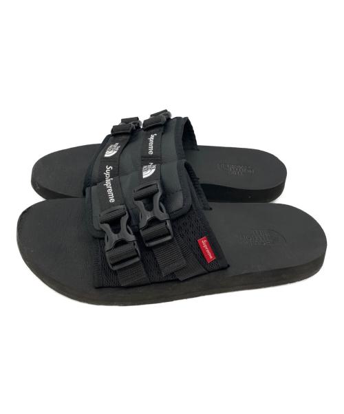 THE NORTH FACE（ザ ノース フェイス）THE NORTH FACE (ザ ノース フェイス) SUPREME (シュプリーム) Trekking Sandal（トレッキング　サンダル） ブラック サイズ:26の古着・服飾アイテム