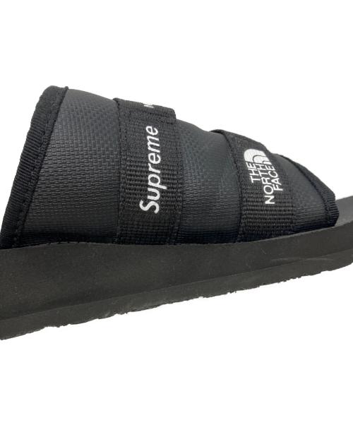THE NORTH FACE（ザ ノース フェイス）THE NORTH FACE (ザ ノース フェイス) SUPREME (シュプリーム) Trekking Sandal（トレッキング　サンダル） ブラック サイズ:26の古着・服飾アイテム