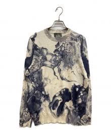 Vivienne Westwood man（ヴィヴィアン ウェストウッド マン）の古着「MARBLE KNIT　マーブルニット」｜ホワイト