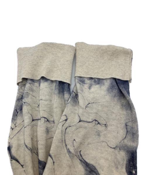 Vivienne Westwood man（ヴィヴィアン ウェストウッド マン）Vivienne Westwood man (ヴィヴィアン ウェストウッド マン) MARBLE KNIT　マーブルニット ホワイト サイズ:44の古着・服飾アイテム