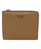 Kate Spadeケイトスペード）の古着「SYLVIA BIFOLD WALLET」｜ベージュ