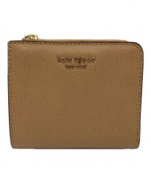Kate Spade（ケイトスペード）の古着「SYLVIA BIFOLD WALLET」｜ベージュ