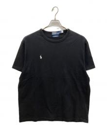POLO RALPH LAUREN×BEAMS（ポロ・ラルフローレン×ビームス）の古着「別注逆ポニーＴシャツ」｜ブラック