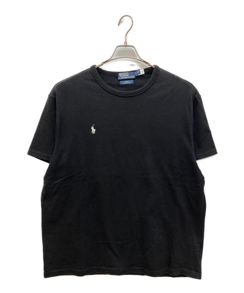 POLO RALPH LAUREN（ポロ・ラルフローレン）POLO RALPH LAUREN (ポロ・ラルフローレン) BEAMS (ビームス) 別注逆ポニーＴシャツ ブラック サイズ:XLの古着・服飾アイテム