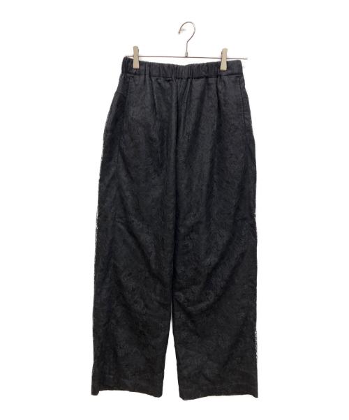 un/unbient（アン/アンビエント）un/unbient (アン/アンビエント) レースパンツ ブラック サイズ:2の古着・服飾アイテム