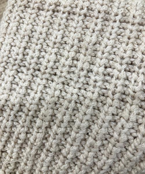YOKE（ヨーク）YOKE (ヨーク) 5G OVERSIZED V-NECK KNIT（ 5ゲージ オーバーサイズ Vネック ニット ベスト） ブラウン サイズ:Mの古着・服飾アイテム