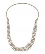 8UEDEスウェード）の古着「OVER NECK RING（オーバーネックリング）」｜シルバー