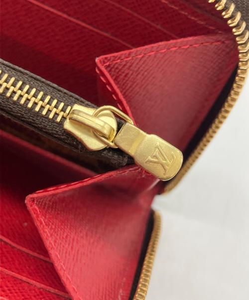 LOUIS VUITTON（ルイ ヴィトン）LOUIS VUITTON (ルイ ヴィトン) ダミエ ポルトフォイユクレマンス　長財布 ブラウンの古着・服飾アイテム