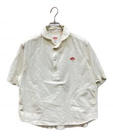 DANTON（ダントン）の古着「OXFORD半袖シャツ」｜ホワイト