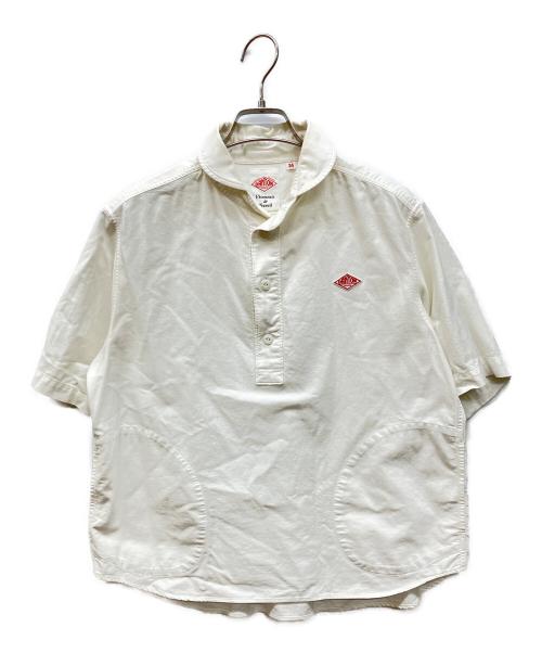 DANTON（ダントン）DANTON (ダントン) OXFORD半袖シャツ ホワイト サイズ:34の古着・服飾アイテム