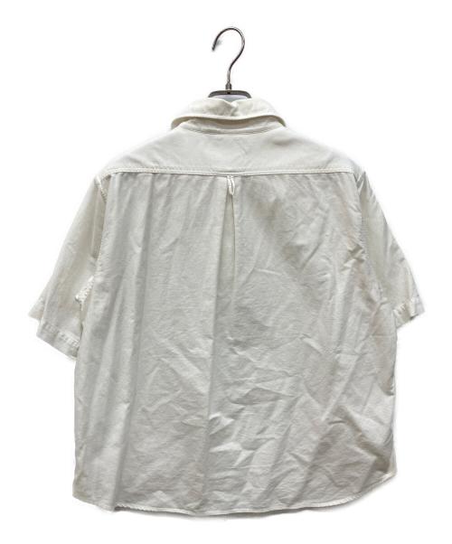 DANTON（ダントン）DANTON (ダントン) OXFORD半袖シャツ ホワイト サイズ:34の古着・服飾アイテム