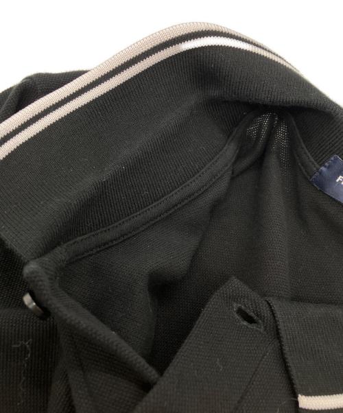 FRED PERRY（フレッドペリー）FRED PERRY (フレッドペリー) ポロシャツ ブラック サイズ:XLの古着・服飾アイテム