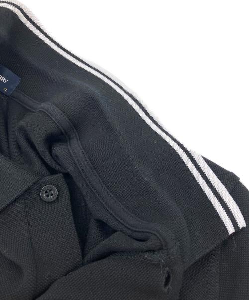 FRED PERRY（フレッドペリー）FRED PERRY (フレッドペリー) ポロシャツ ブラック サイズ:XLの古着・服飾アイテム