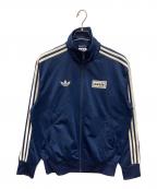 adidas×oasisアディダス×オアシス）の古着「ツアー ファイヤーバード トラックトップ」｜ネイビー