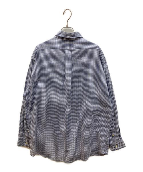RALPH LAUREN（ラルフローレン）RALPH LAUREN (ラルフローレン) チェックシャツ ブルー×ホワイト サイズ:Mの古着・服飾アイテム