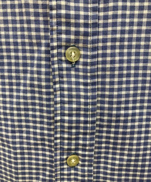 RALPH LAUREN（ラルフローレン）RALPH LAUREN (ラルフローレン) チェックシャツ ブルー×ホワイト サイズ:Mの古着・服飾アイテム