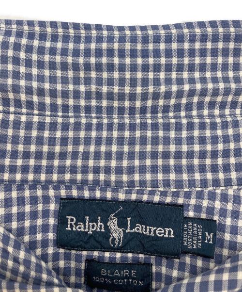 RALPH LAUREN（ラルフローレン）RALPH LAUREN (ラルフローレン) チェックシャツ ブルー×ホワイト サイズ:Mの古着・服飾アイテム