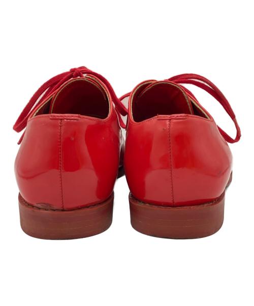 JUNYA WATANABE COMME des GARCONS（(ジュンヤワタナベ コムデギャルソン）JUNYA WATANABE COMME des GARCONS ((ジュンヤワタナベ コムデギャルソン) プレーントゥシューズ レッド サイズ:Ｓの古着・服飾アイテム