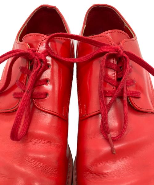 JUNYA WATANABE COMME des GARCONS（(ジュンヤワタナベ コムデギャルソン）JUNYA WATANABE COMME des GARCONS ((ジュンヤワタナベ コムデギャルソン) プレーントゥシューズ レッド サイズ:Ｓの古着・服飾アイテム