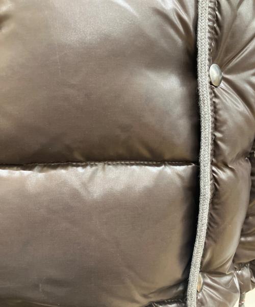 MONCLER（モンクレール）MONCLER (モンクレール) BORROME　ボローメダウンジャケット ブラウン サイズ:2の古着・服飾アイテム